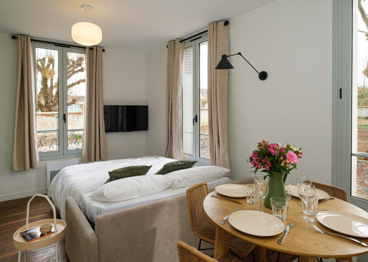 Villa Forestiere Appart Le Ginkgo Quincy-Voisins Bagian luar foto