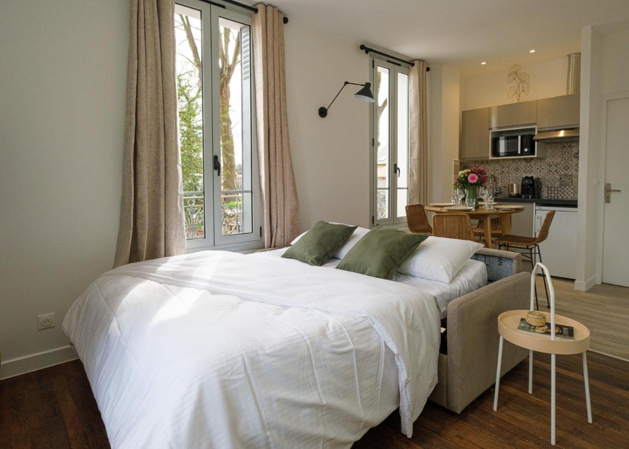 Villa Forestiere Appart Le Ginkgo Quincy-Voisins Bagian luar foto