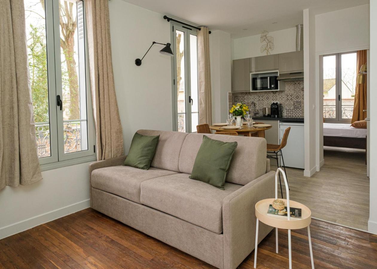 Villa Forestiere Appart Le Ginkgo Quincy-Voisins Bagian luar foto