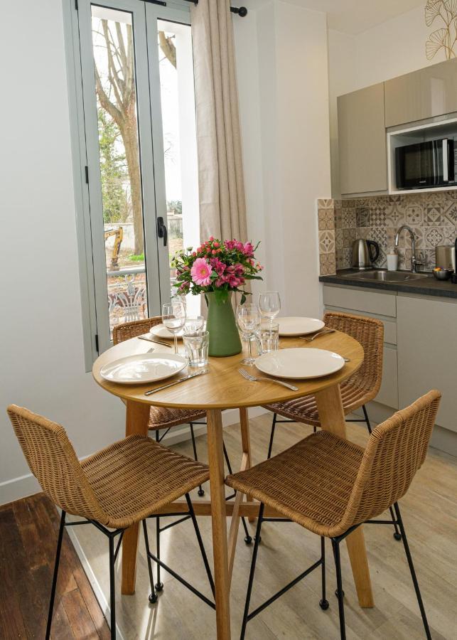 Villa Forestiere Appart Le Ginkgo Quincy-Voisins Bagian luar foto